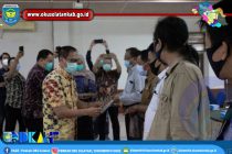 MEWAKILI BUPATI OKU SELATAN, SEKRETARIS DAERAH HADIRI ACARA SERAH TERIMA PAMSIMAS TAHUN 2020.