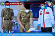 WAKIL BUPATI OKU SELATAN HADIRI PERESMIAN KANTOR KAS PEMERINTAH DAERAH OKU SELATAN BANK SUMSEL BABEL CABANG MUARADUA