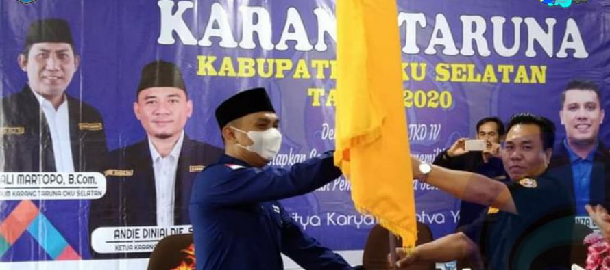HASIL TEMU KARYA DAERAH IV KARANG TARUNA KABUPATEN OKU SELATAN, HERI MARTADINATA TERPILIH MENJADI KETUA KARANG TARUNA PERIODE 2020-2025