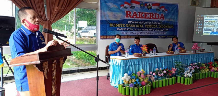 KNPI OKU SELATAN GELAR KEGIATAN RAKERDA DAN KONSOLIDASI DENGAN MENGUSUNG TEMA ” MENUJU OKU SELATAN BERSINAR”.
