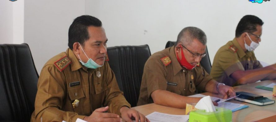 ASISTEN II BIDANG PEREKONOMIAN DAN PEMBANGUNAN HADIRI RAPAT EVALUASI KEGIATAN PEMBANGUNAN KABUPATEN OKU SELATAN TAHUN ANGGARAN 2020