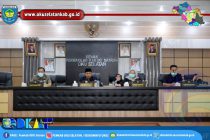USAI DISETUJUI 6 FRAKSI, PANSUS I, PANSUS II DPRD KABUPATEN OKU SELATAN BERSAMA  SEKRETARIS  DAERAH TANDATANGANI BERITA ACARA PERSETUJUAN BERSAMA TERHADAP RAPERDA KABUPATEN OKU SELATAN TAHUN 2020