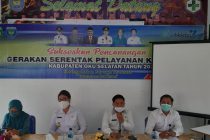 DINAS PPKB- PPPA KABUPATEN OKU SELATAN GELAR KEGIATAN PELAYANAN KB MKJP DIKECAMATAN BUAY PEMACA TAHUN 2021