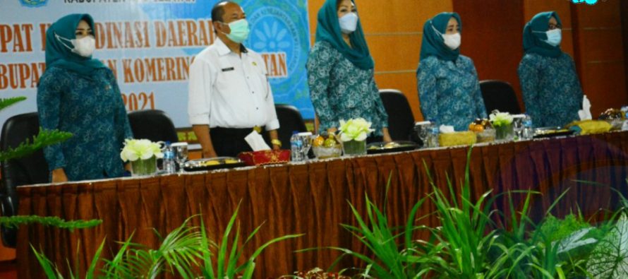 TP PKK OKU SELATAN GELAR RAKOR PROGRAM KERJA UNTUK TINGKATKAN KAPASITAS ANGGOTA