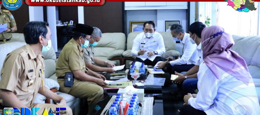 BUPATI OKU SELATAN TERIMA LANGSUNG AUDIENSI KEPALA BALAI SARANA PERUMAHAN DAN PERMUKIMAN WILAYAH PROVINSI SUMATERA SELATAN