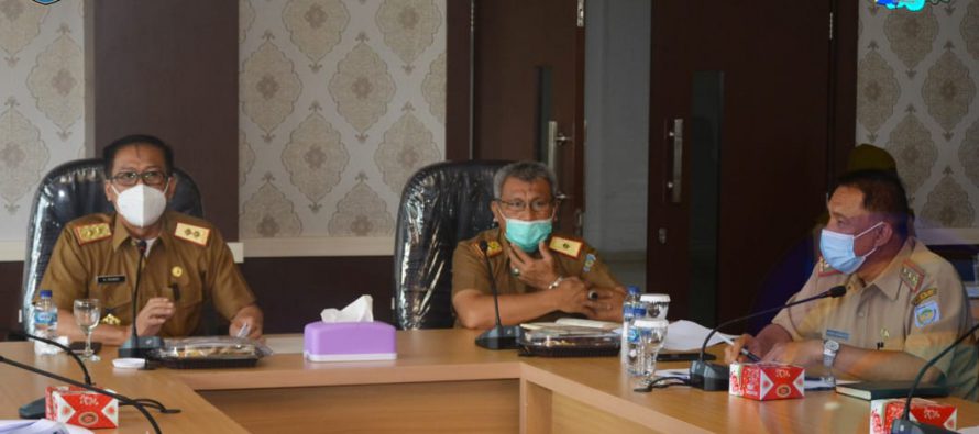 DPTSP KABUPATEN OKU SELATAN GELAR RAPAT KOORDINASI TERKAIT PENINGKATAN PERIZINAN DI OKU SELATAN.