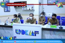 PEMKAB OKU SELATAN IKUTI RAPAT KOORDINASI PROGRAM PENCEGAHAN KORUPSI TERINTEGRASI 2021