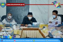 KETUA DPRD OKU SELATAN PIMPIN RAPAT BADAN MUSYAWARAH DPRD KABUPATEN OKU SELATAN DALAM RANGKA PENGUMUMAN PENETAPAN PASANGAN CALON TERPILIH KEPALA DAERAH  DAN WAKIL KEPALA DAERAH KAB. OKU SELATAN PERIODE 2021-2026