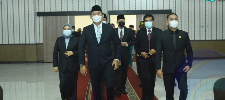 BUPATI OKU SELATAN PAPARKAN SEJUMLAH TARGET DALAM PENYAMPAIAN PIDATO PERDANANYA