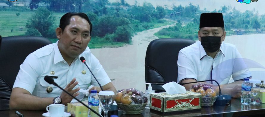 BUPATI POPO ALI SAMBUT BAIK KEHADIRA  PERGUNU DI OKU SELATAN