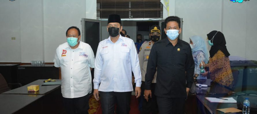 WAKIL BUPATI OKU SELATAN HADIRI PELANTIKAN SMSI KABUPATEN OKU SELATAN MASA BHAKTI 2021-2024