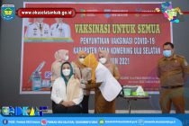 PEMERINTAH KABUPATEN OKU SELATAN GELAR PENYUNTIKAN VAKSINISASI TAHAP DUA UNTUK PARA PELAYANAN PUBLIK DI OKU SELATAN.