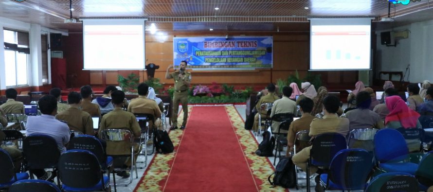 PEMERINTAH KABUPATEN OKU SELATAN MELALUI BPKAD OKU SELATAN GELAR BIMTEK PENGELOLAAN SISTEM INFORMASI PEMERINTAH DAERAH TAHUN 2021.