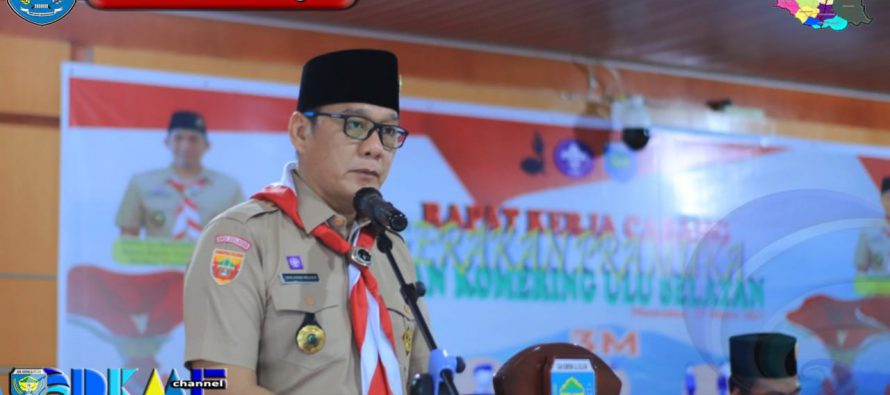 WABUP SHOLEHIEN INGIN PRAMUKA JADI PELOPOR MEMUTUS PENULARAN COVID-19