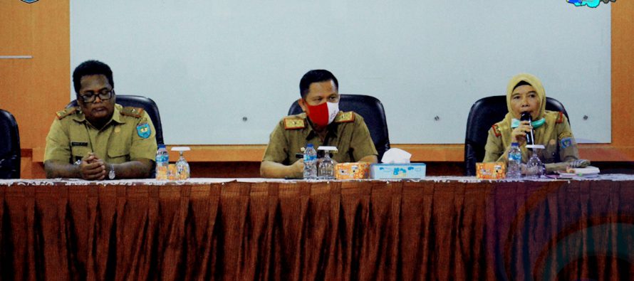 BAGIAN HUKUM SETDA OKU SELATAN GELAR RAPAT KOORDINASI TERKAIT PELAKSANAAN KEGIATAN EVALUASI PRODUK HUKUM DAERAH KABUPATEN OKU SELATAN.