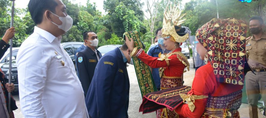 BUPATI OKU SELATAN KUKUHKAN PENGURUS KARANG TARUNA KABUPATEN OKU SELATAN MASA BHAKTI 2020-2025.