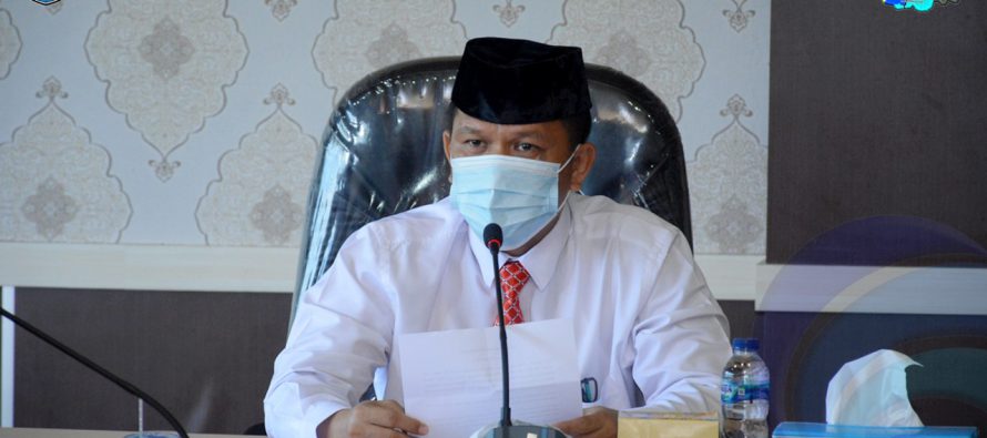 BAGIAN HUKUM SETDA OKU SELATAN GELAR RAPAT KOORDINASI TERKAIT AKSI HAM 2021.