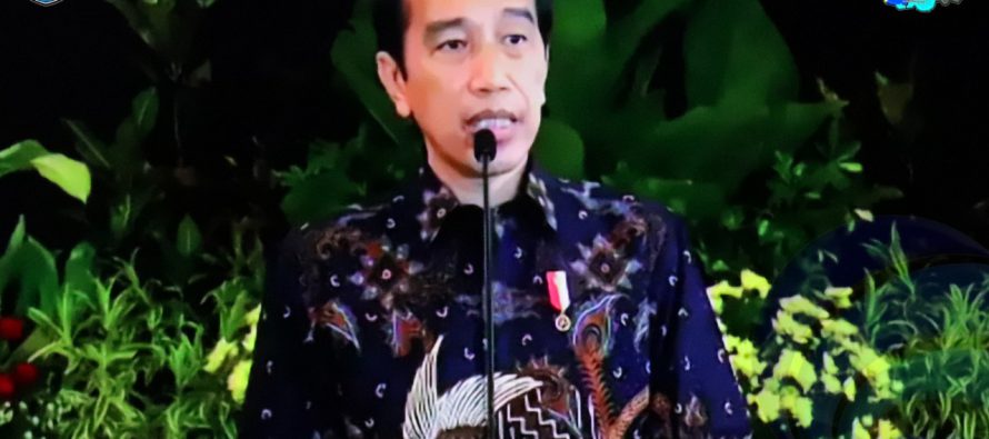 BUPATI DAN WABUP OKU SELATAN IKUTI RAKOR BERSAMA PRESIDEN WIDODO