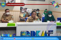 ASISTEN III HADIRI REKONSILIASI IURAN JAMINAN KESEHATAN PESERTA PPU PEMDA KABUPATEN OKU SELATAN BERSAMA KEPALA BPJS CABANG PRABUMULIH SECARA VIRTUAL