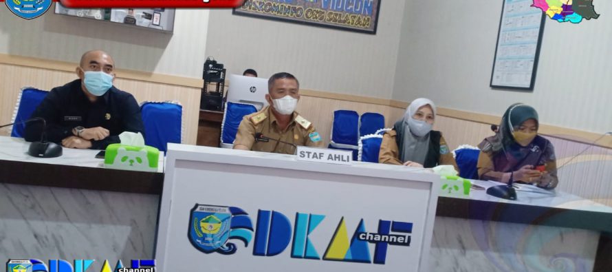 STAF AHLI BUPATI OKU SELATAN IKUTI DIALOG PUBLIK BERSAMA KEMENDAGRI SECARA VIRTUAL.