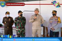 BUPATI POPO ALI MINTA PETUGAS DI POSKO PENYEKATAN BERTINDAK DENGAN HUMANIS