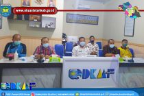 ASISTEN I BIDANG PEMERINTAHAN DAN KESRA IKUTI RAPAT EVALUASI BERSAMA KEMENDAGRI TERKAIT BATAS DAERAH DI SETIAP KABUPATEN.