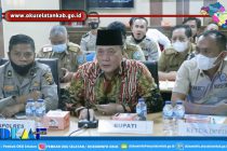 WAKIL BUPATI OKU SELATAN HADIRI RAKOR BERSAMA KAPOLDA SUMATERA SELATAN TERKAIT PENAMBAHAN KUOTA BINTARA POLRI TAHUN ANGGARAN 2021