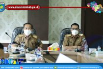 SEKRETARIS DAERAH KABUPATEN OKU SELATAN PIMPIN RAPAT KOORDINASI PENETAPAN TARGET PERUBAHAN RETRIBUSI DAERAH TAHUN ANGGARAN 2021.