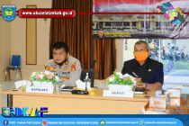 ASISTEN BIDANG EKONOMI DAN PEMBANGUNAN HADIRI PENANDATANGANAN NPHD TERKAIT PENERIMAAN BINTARA POLRI POLDA SUMSEL BERSUMBER DANA HIBA.