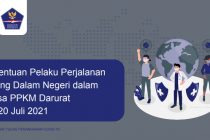 KETENTUAN PELAKU PERJALANAN ORANG DALAM NEGERI DALAM MASA PPKM DARURAT 3 – 20 JULI 2021  “Bersatu Lawan COVID-19”