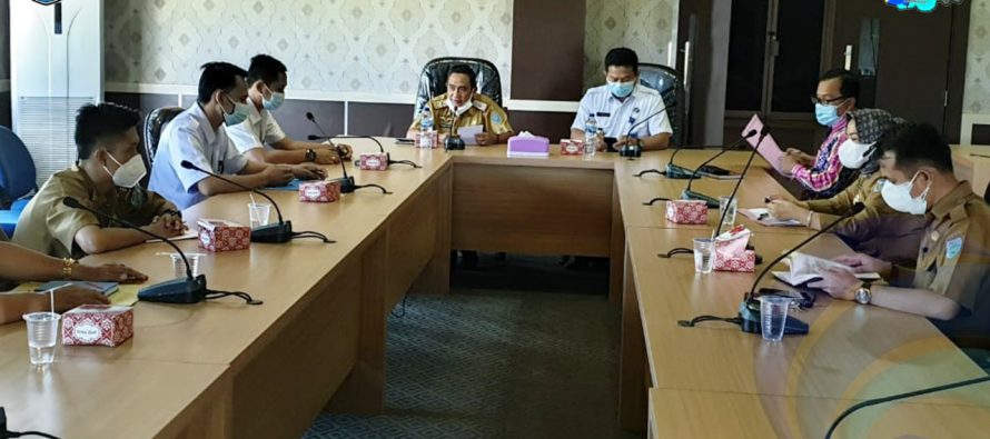 TINDAK LANJUTI INPRES NOMOR 2 TAHUN 2020, KEPALA BNN OKU RAYA GELAR RAKOR BERSAMA PEMKAB OKU SELATAN