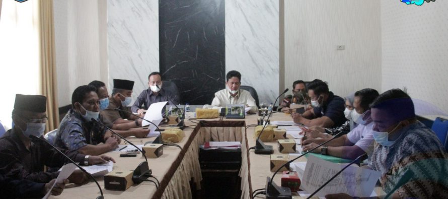 PEMBAHASAN RAPERDA OKU SELATAN DIGELAR MENYESUAIKAN SITUASI PANDEMI COVID-19
