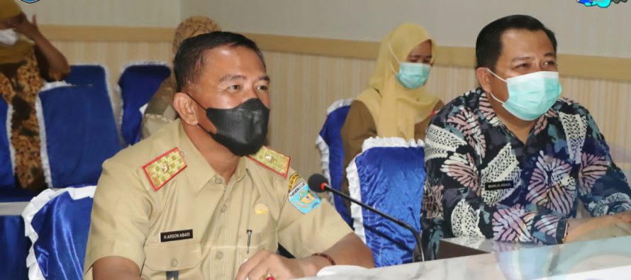 MELALUI VIDEO CONFERENCE PEMKAB OKU SELATAN IKUTI PELUNCURAN PERPRES NOMOR 67 TAHUN 2021 TENTANG PENANGGULANGAN TBC