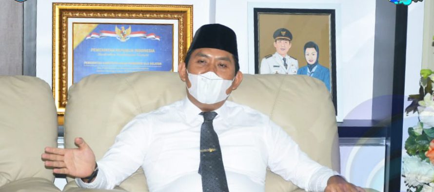 BUPATI POPO ALI APRESIASI KONTRIBUSI KNPI DALAM PEMBANGUNAN DAERAH