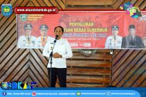 500 KEPALA KELUARGA DI OKU SELATAN AKAN TERIMA BANTUAN BERAS BANTUAN DARI GUBERNUR SUMSEL