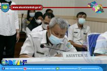 ASISTEN II HADIRI SECARA VIRTUAL PAPARAN PELUANG INVESTASI PENGEMBANGAN WISATA DANAU RANAU.