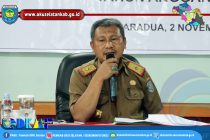 ASISTEN II BIDANG EKONOMI DAN PEMBANGUNAN PIMPIN LANGSUNG LAPORAN ANTARA PENYUSUNAN RDTR DAN PZ PERKOTAAN MUARADUA