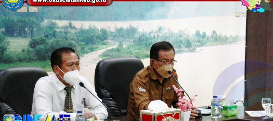 PEMKAB OKU SELATAN BERSAMA PEMPROV SUMATERA SELATAN GELAR RAPAT PEMANTAPAN EVENT SRIWIJAYA RANAU GRAND FONDO TAHUN 2021