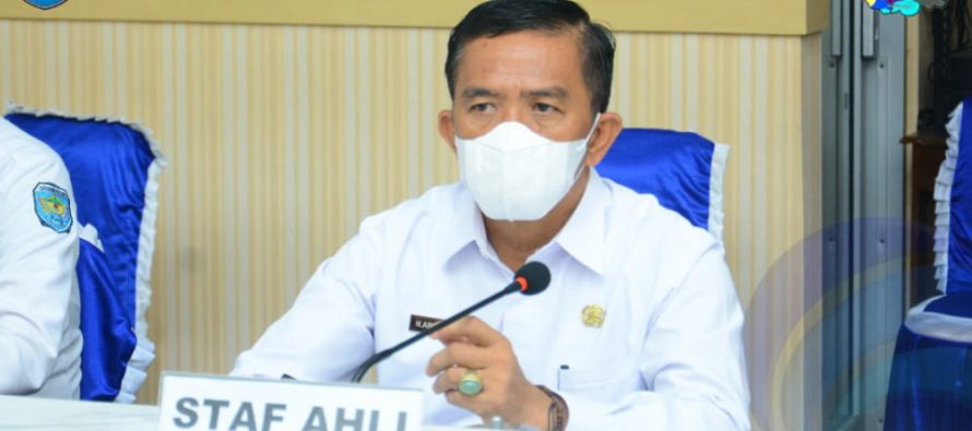 PEMKAB OKU SELATAN IKUTI RAKOR PEMBAHASAN IMPLEMENTASI INPRES NOMOR 2 TAHUN 2020 TENTANG RAN P4GN.