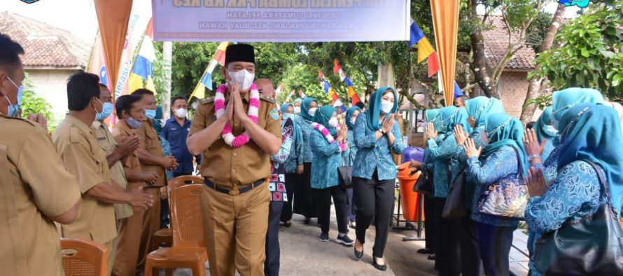 DESA RANTAU PANJANG WAKILI OKU SELATAN PADA LOMBA PKK KB KESEHATAN DAN LINGKUNGAN BERSIH DAN SEHAT TINGKAT PROVINSI