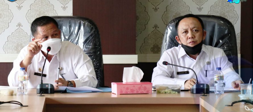 PEMKAB OKU SELATAN SEPAKATI LOGO DAN TEMA HUT KABUPATEN OKU SELATAN KE-18