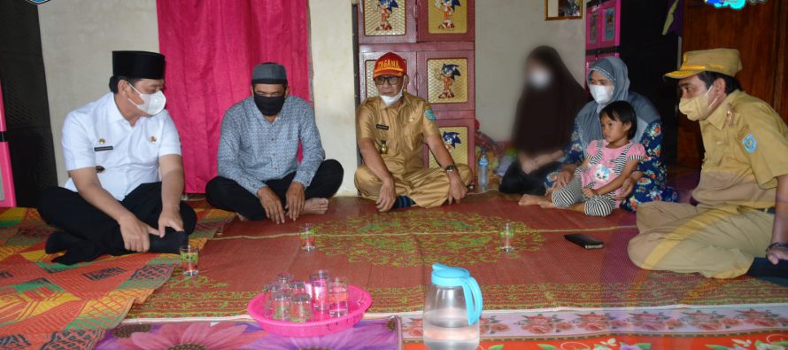 WABUP SHOLEHIEN SUNTIKAN SEMANGAT KEPADA KORBAN TINDAK ASUSILA DI OKU SELATAN