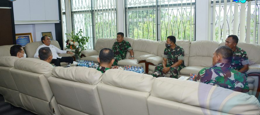 BUPATI POPO ALI SAMBUT BAIK RENCANA KOMANDAN PUSLATPUR UNTUK JAGA KELESTARIAN ALAM OKU SELATAN