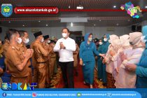 BUPATI OKU SELATAN HADIRI PELANTIKAN TP PKK DESA DAN KUKUHKAN BUNDA LITERASI 17 KECAMATAN DI OKU SELATAN.