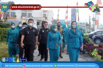 KETUA TP PKK DESA DI OKU SELATAN DIDORONG UNTUK LEBIH KREATIF DAN INOVATIF