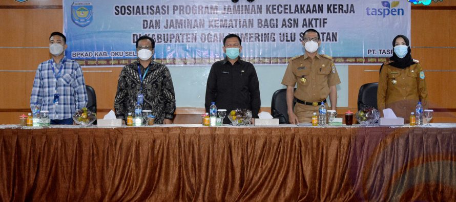 PEMKAB OKU SELATAN GELAR SOSIALISASI JKK DAN JKM BAGI PEGAWAI