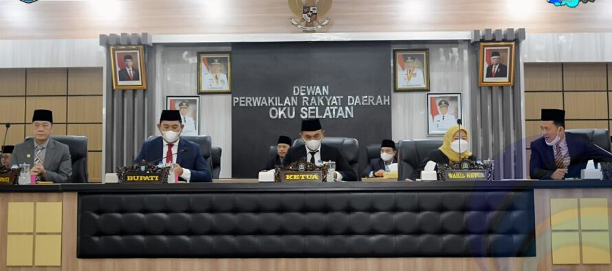 BUPATI POPO ALI PAPARKAN LKPJ KEPALA DAERAH TAHUN ANGGARAN 2021