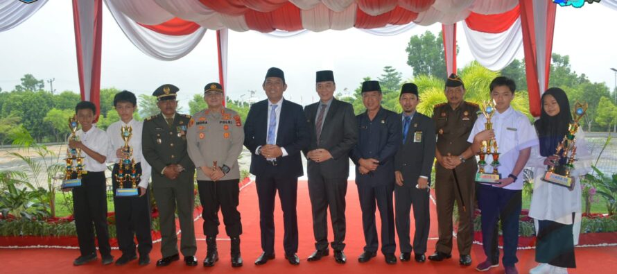 PEMKAB OKU SELATAN GELAR UPACARA PERINGATAN HARI PENDIDIKAN TAHUN 2022.