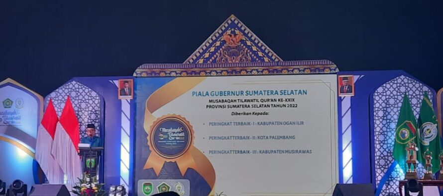 EVALUASI HASIL MTQ SUMSEL XXIX, OKU SELATAN FOKUS TINGKATKAN KEMAMPUAN QORI-QORI’AH