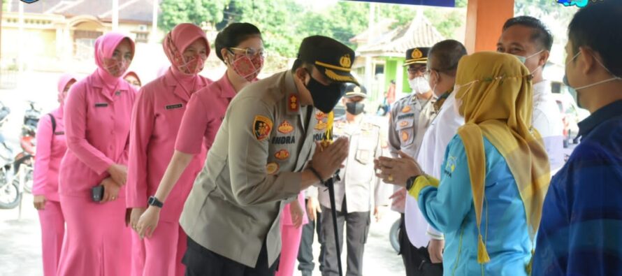 PERINGATAN HARI BHAYANGKARA KE-76 TAHUN 2022, PEMKAB OKU SELATAN BERSAMA POLRES OKU SELATAN GELAR BAKTI KESEHATAN PELAYANAN KB MOW DAN MOP SECARA GRATIS.